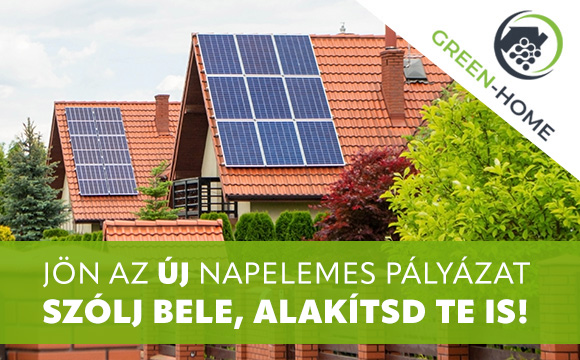 Új napelemes pályázat készül - mondd el, te mit szeretnél! Új napelemes pályázat készül - mondd el, te mit szeretnél!